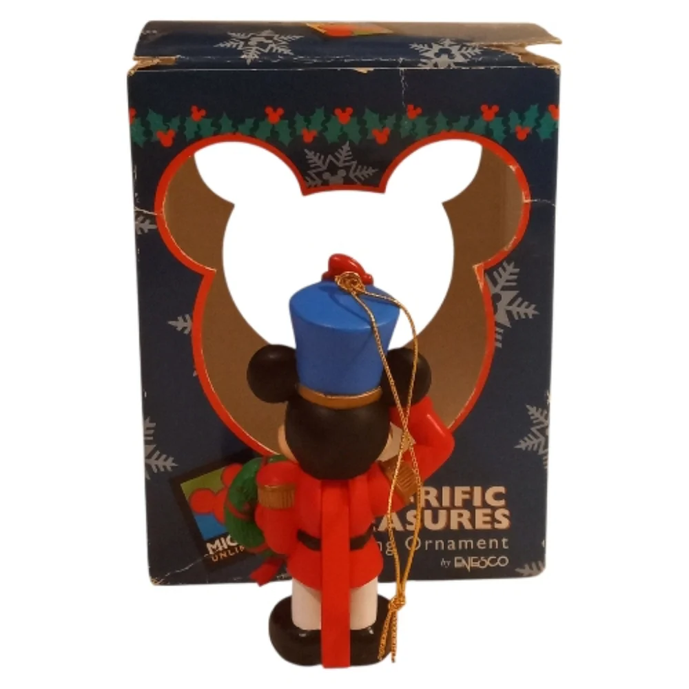 Disney Mickey's Unlimited Tree-rific Treasures Hanging Ornament By Enesco!